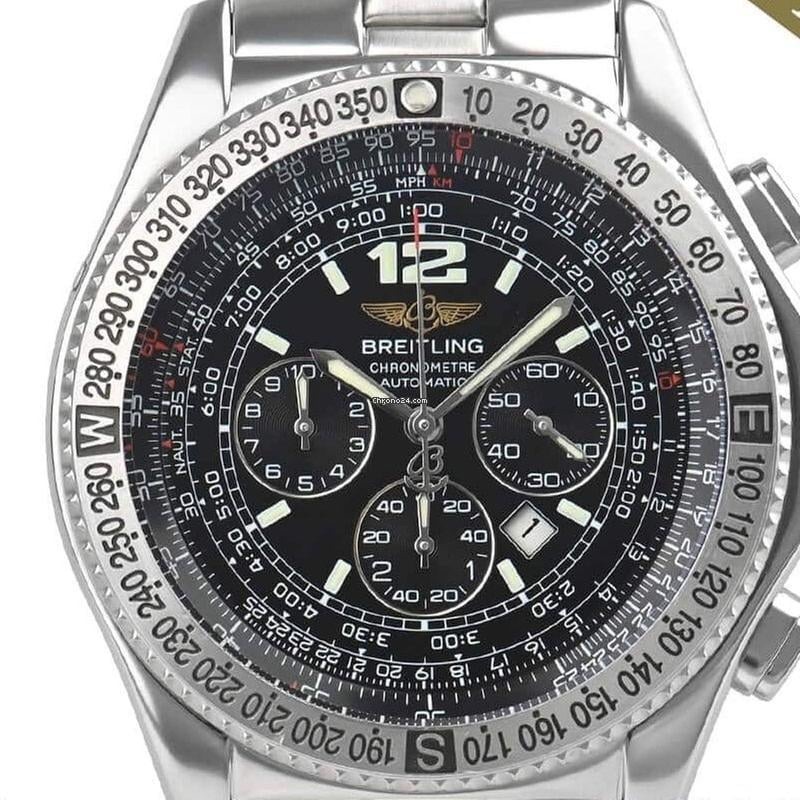 Breitling Chronomat Black Dial Watch
